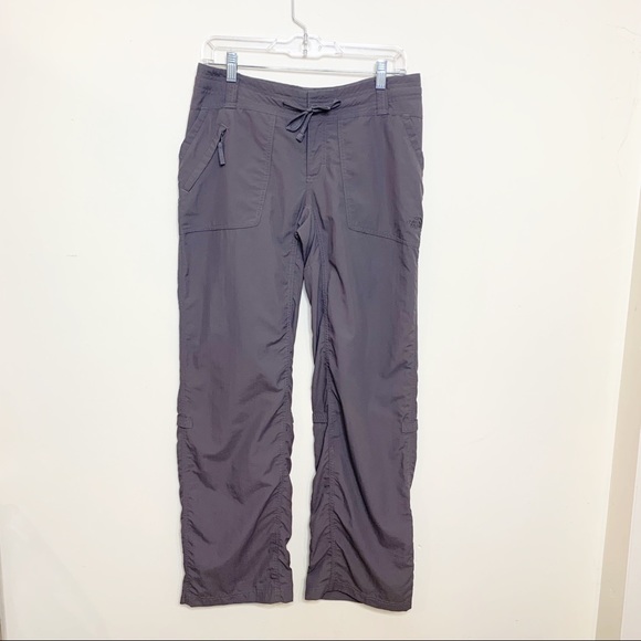 The North Face Pants - The North Face Grey Nylon Cargo Pants Size Medium